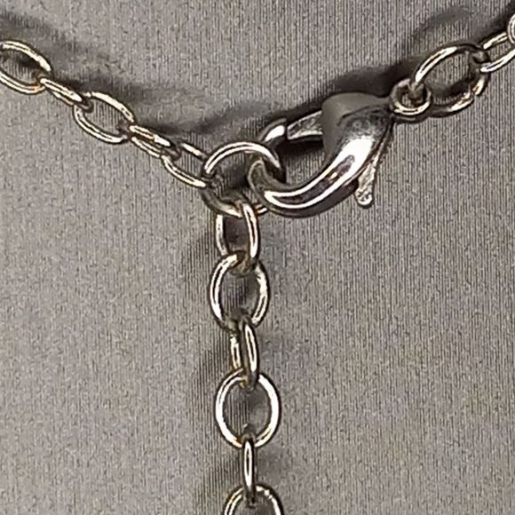 IJC Italy 925 Silver Lilac Beaded Bracelet, Necklace Set Bridal‎ Formal Prom - Picture 9 of 9